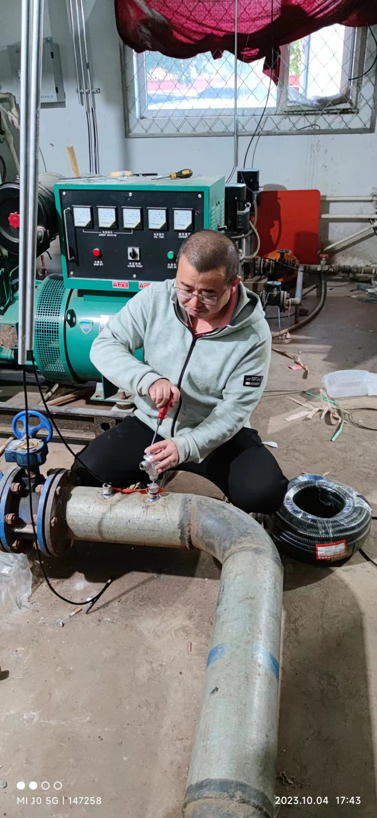 【雙節(jié)我在崗】項目建設(shè)不停歇,堅守崗位盡職責(zé)(圖5) 張家口事業(yè)部-陳天龍1.jpg