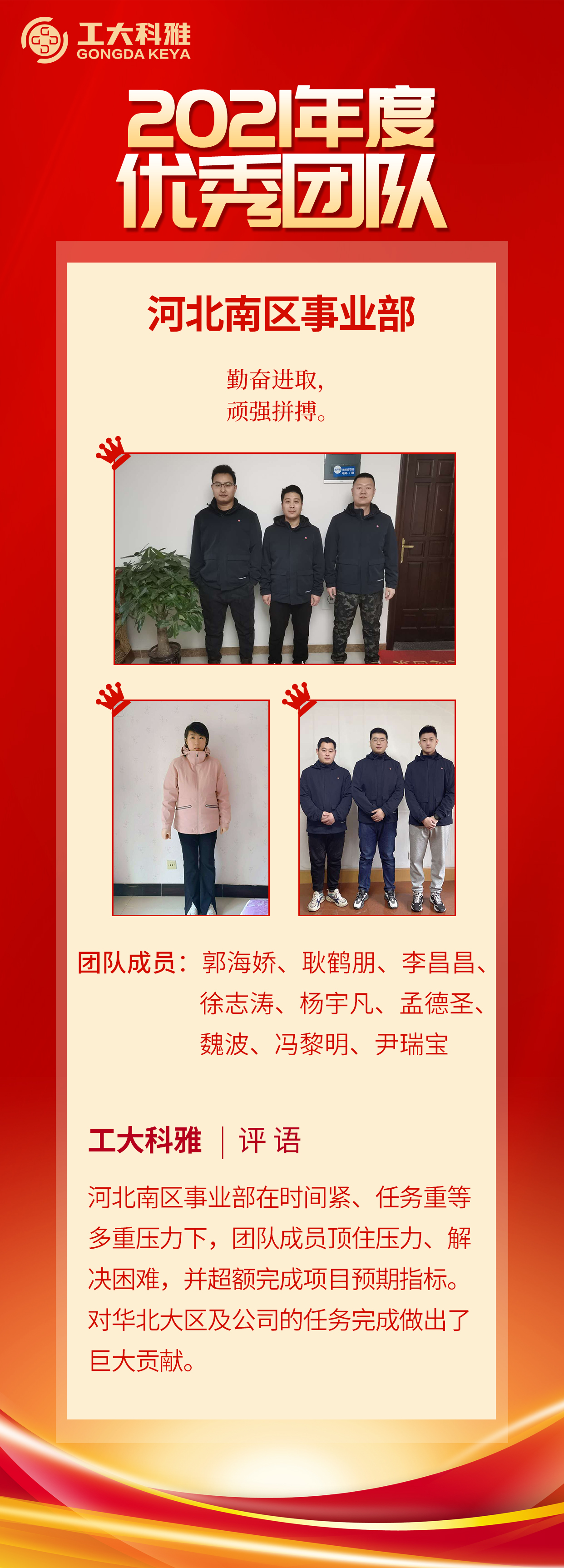 閃閃發(fā)光的你們丨快來(lái)pick2021年度優(yōu)秀團(tuán)隊(duì)(圖1)